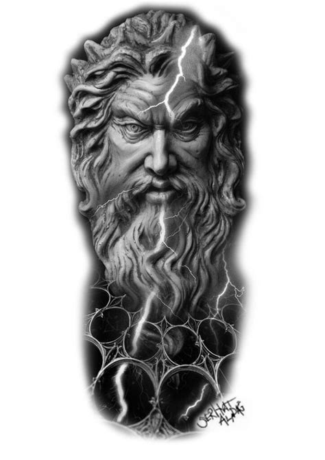 zeus tattoo|zeus mythology tattoos.